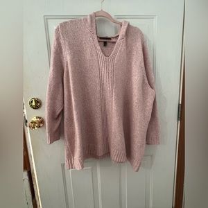 Pink Lane Bryant hooded Sweater